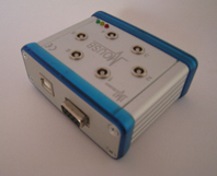USB multi-logger interface, removable connectors